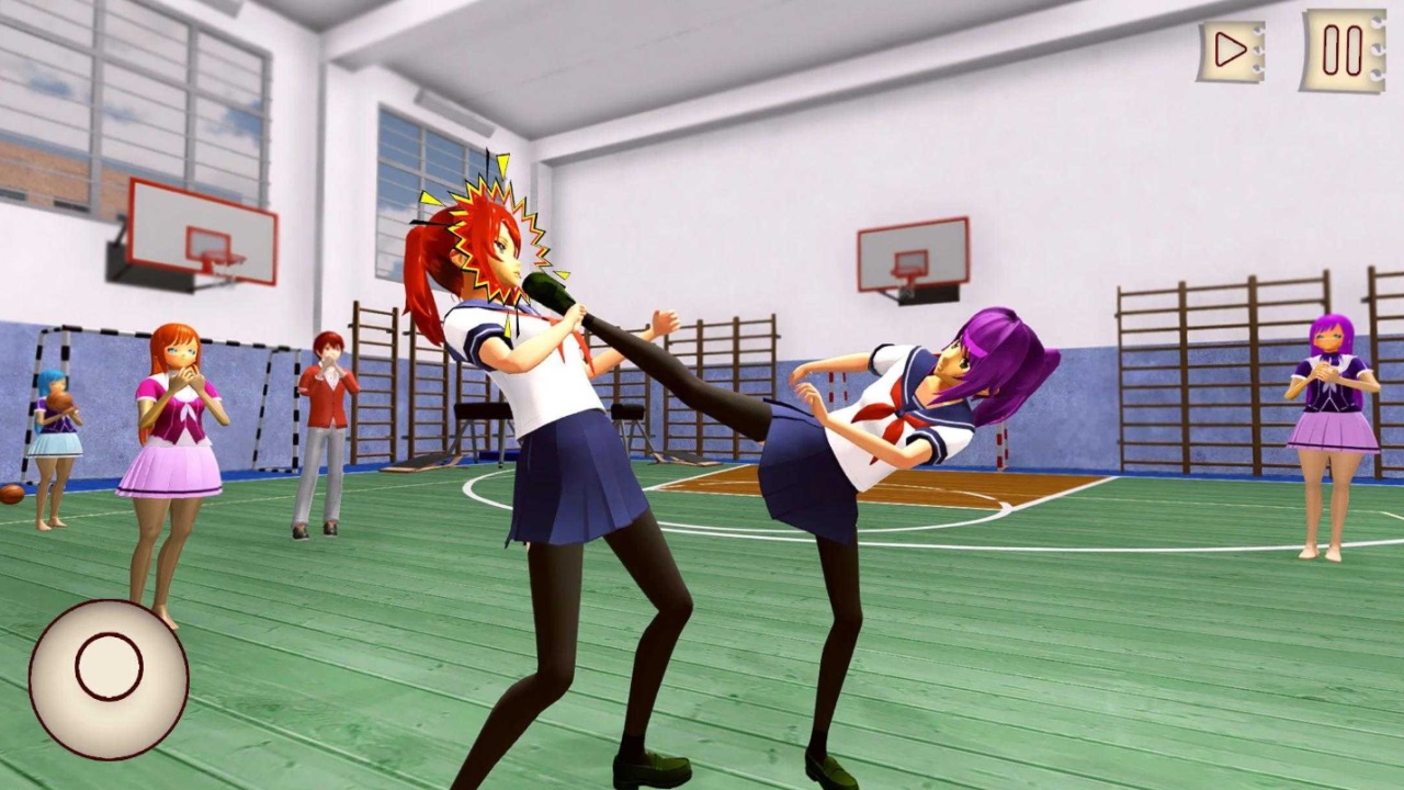 ѧУģ(Anime Love School Simulator)1.2.6׿ͼ2