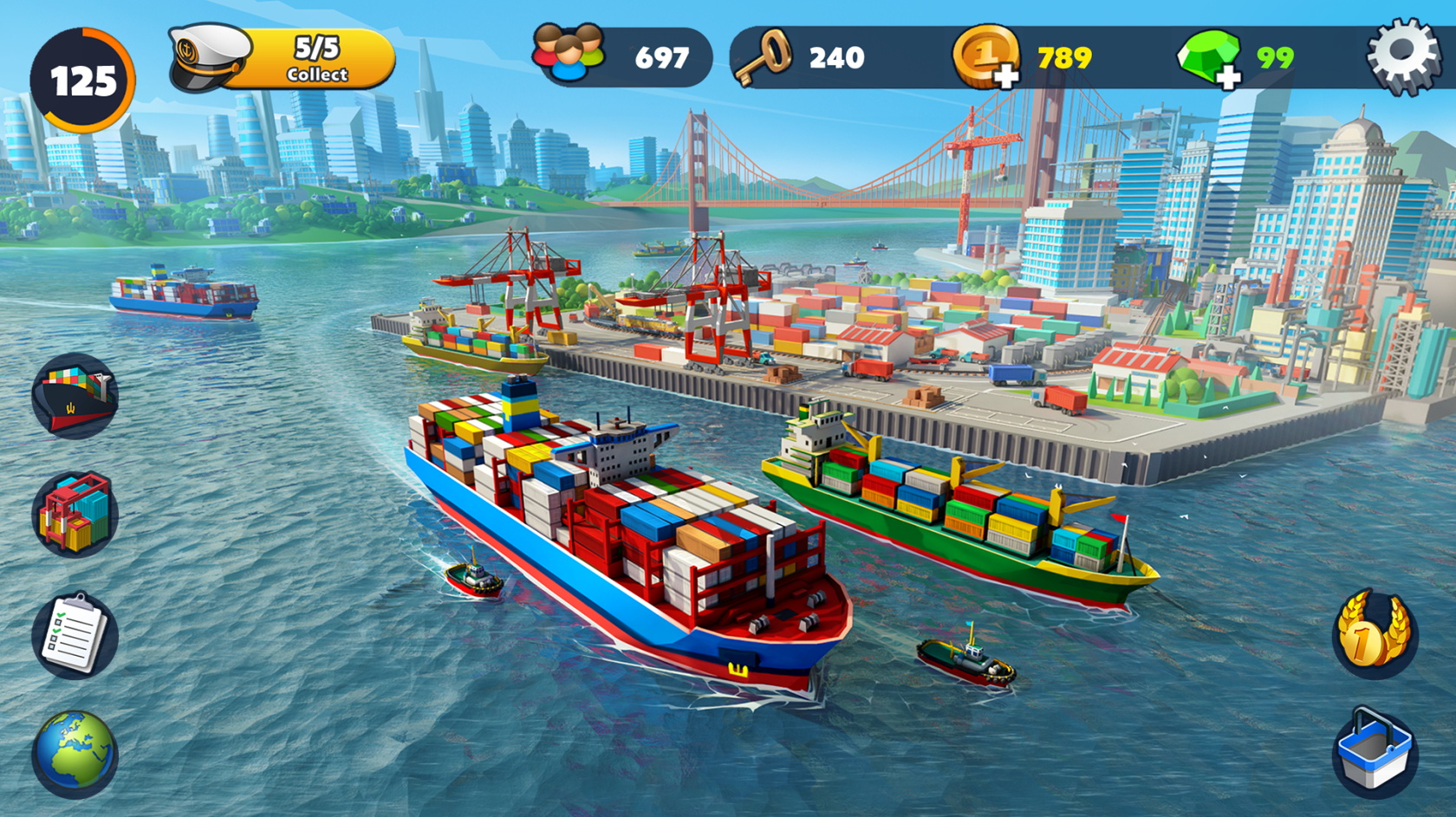 ۴Ǻ˴°(Port City: Ship Tycoon)1.33.0׿ͼ3