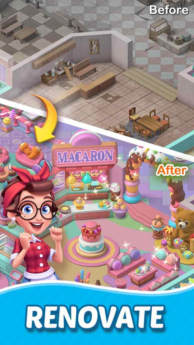 ϲ}͏dٷ(Merge Cooking:Theme Restaurant)1.1.46׿؈D0