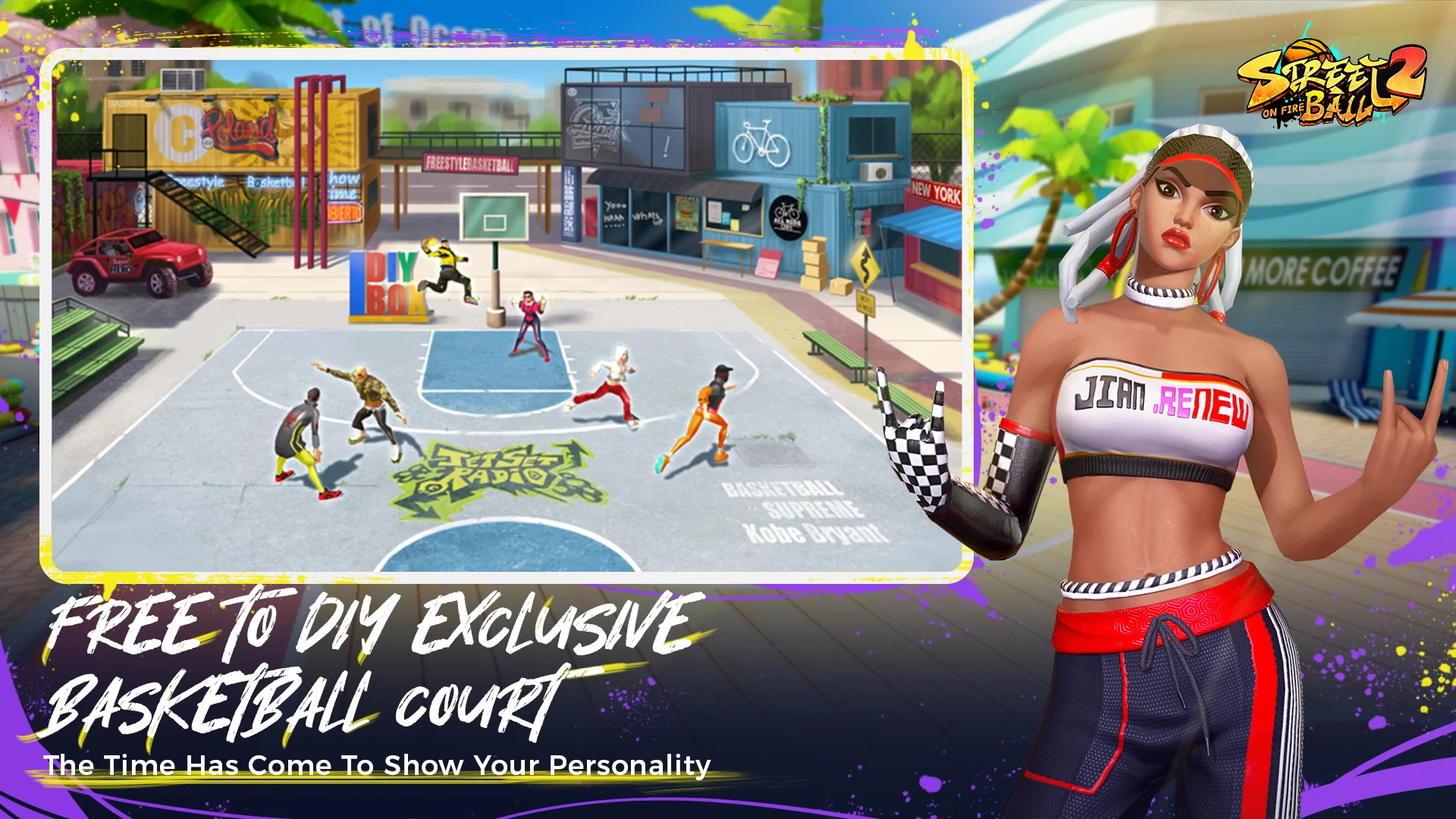 ^@2°(Streetball2: On Fire)1.0׿؈D2