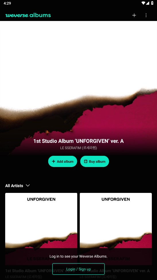 Weverse Albumsٷ1.8.0°ͼ0