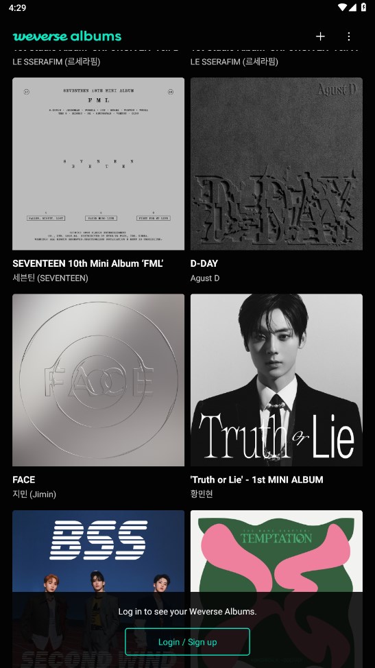 Weverse Albumsٷ1.8.0°ͼ1