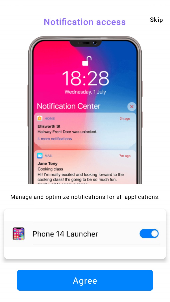 Phone 14 Launcher}8.9.0׿؈D1