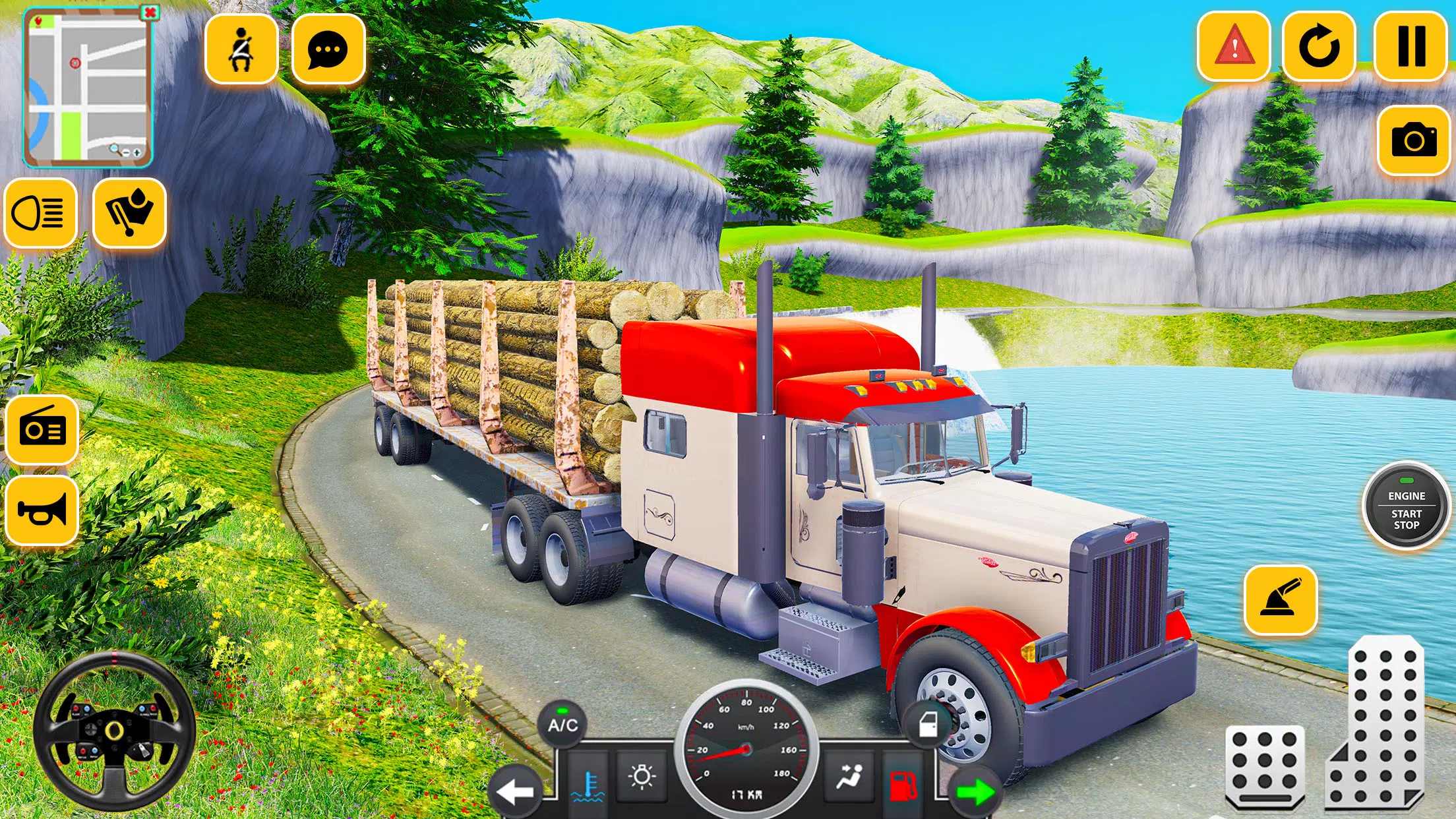 ԭľ؛\(yn)܇°(Log Cargo Transport Truck Game)1.1׿؈D1