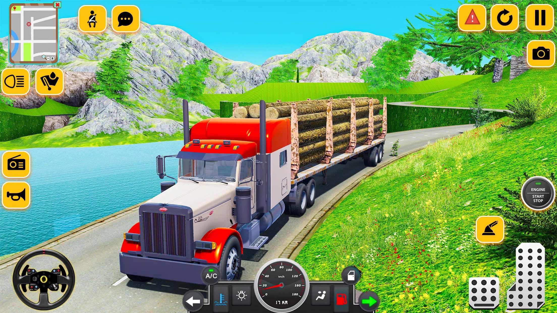 ԭľ؛\(yn)܇°(Log Cargo Transport Truck Game)1.1׿؈D3