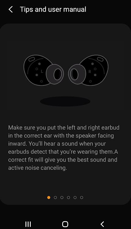 Galaxy Buds+ Manager app6.0.24012551°؈D2