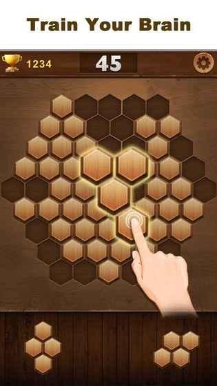 Wood Block Hexagon(ľKWood Block Hexag)1.0؈D1