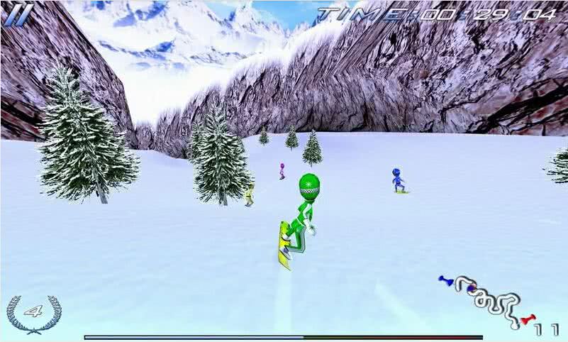 Snowboard Racing Ultimate Free(ѩ)1.1׿؈D1