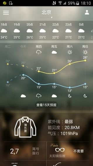 中国天气通8.5.0安卓版截图0