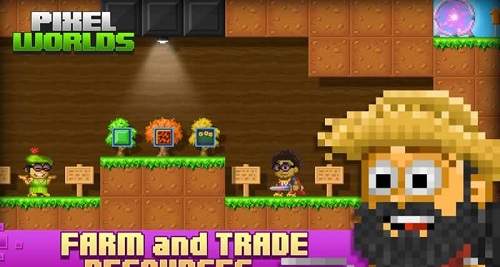 Pixel Worlds(ش)1.0.1؈D4