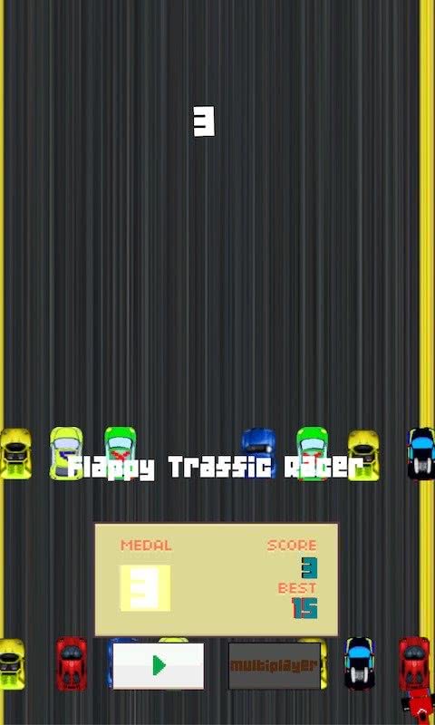 Flappy Traffic Racer(wPĽِͨ܇)1.0׿؈D1