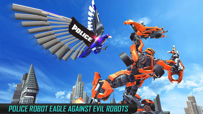 US?Police?Transform?Robot?Car?Cop?Eagle?Game׃ν(zhn)1.1ٷ؈D2