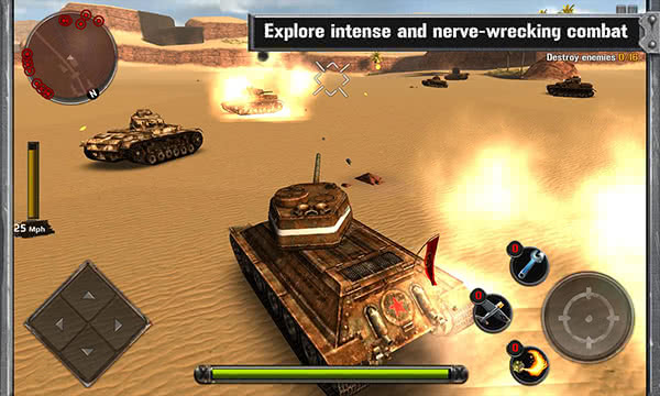 Tanks of Battle: World War 2((zhn)̹ˣ(zhn)2 Tanks of Battle:World War 2ٷ)1.7؈D2