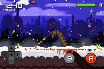 Super Mega Worm Vs Santa Saga((j)x(chng)(zhn)ʥQ2)1.1.2׿؈D1