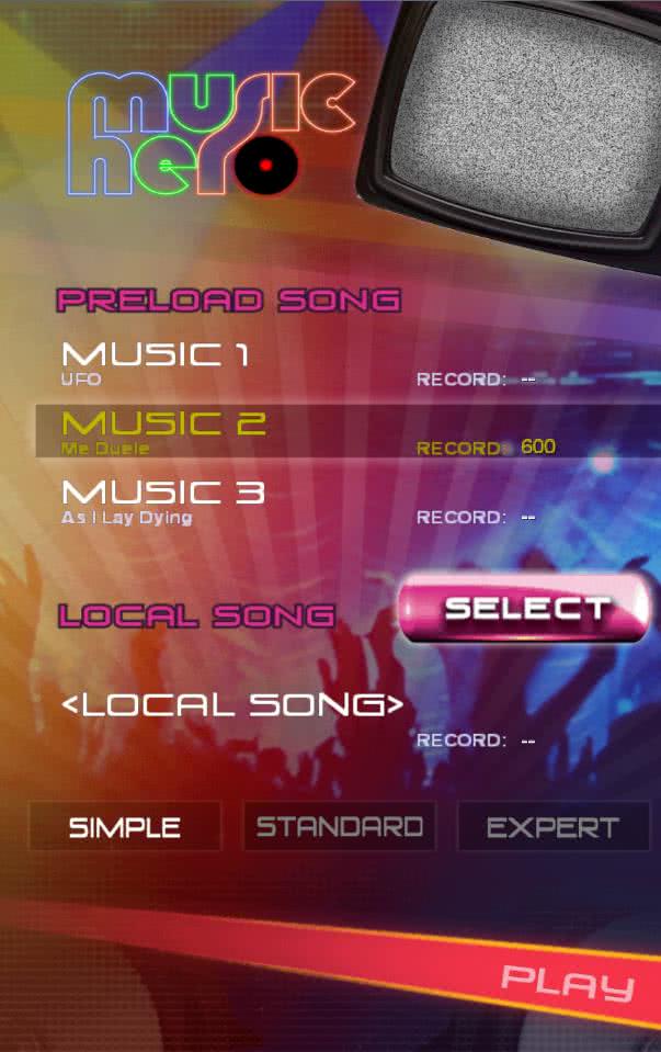 Music Hero(Ӣ)2.1׿؈D1