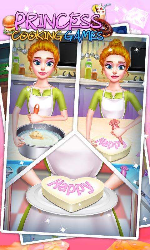 Princess Cooking Gamesِ1.0.2؈D1