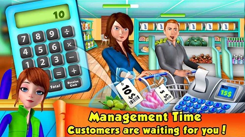 Grocery Store Cashier - SuperMart Manager(s؛yT)1.0.1؈D2