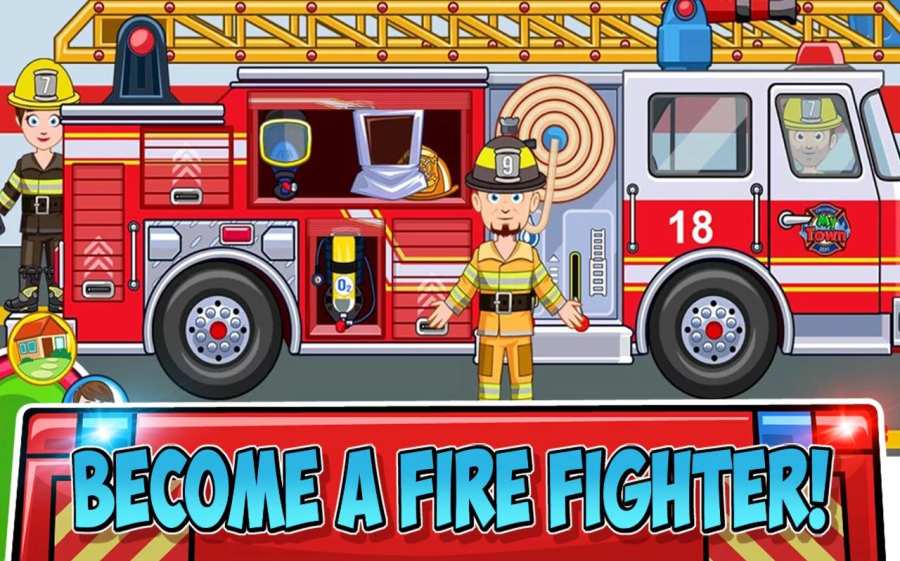 My Town : Fire station Rescue(ҵСվԮ)1.1ٷͼ0