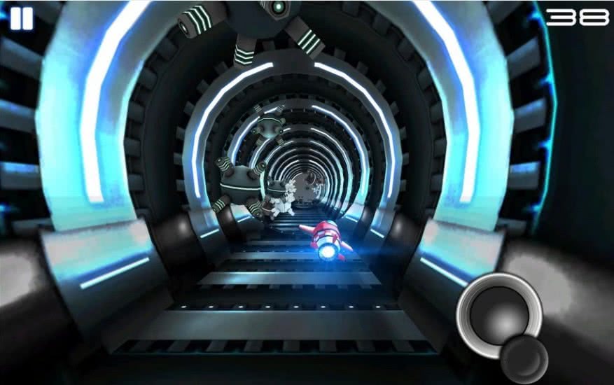 Tunnel Trouble - Space Jet 3D GamesϢ16.4׿؈D1