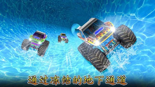 Water Slide Monster Truck Race(ˮ￨܇ِ)1.0؈D3