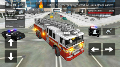 Fire Truck Rescue Simulator(911Ԯ܇)1.08ٷ؈D0