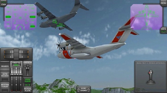 ģ3D(Turboprop Flight Simulator)1.30.5׿ͼ1