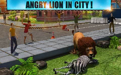 Angry Lion Attack 3D(۪{)1.1׿؈D1