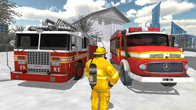 Fire Truck Rescue Simulator(911Ԯ܇)1.08ٷ؈D3