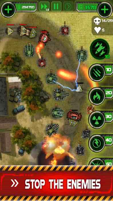 Tower Defense: Civil War((ni)(zhn) Tower Defense)1.0.2׿؈D2