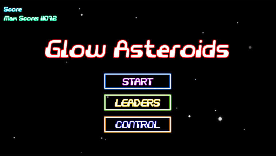 Glow Asteroids(ҹС)1.2׿؈D2