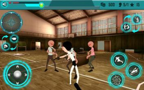 Stickman League School Fight((lin)ˌW(xu)У(zhn))1.2؈D1