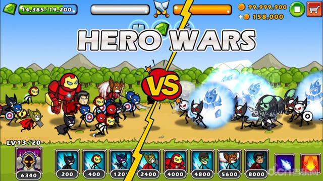HERO WARS: Super Stickman(Ӣս˷)1.0.1ͼ0