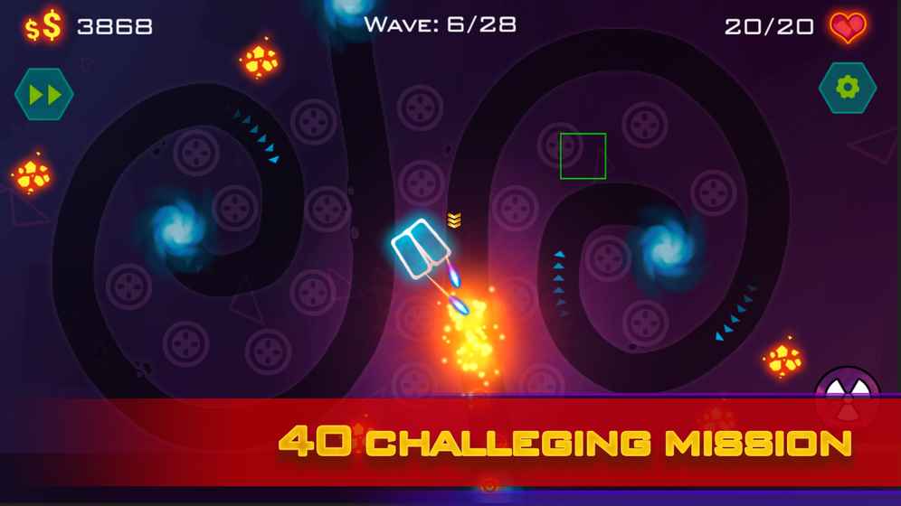 Tower Defense: Geometry War(׺Α(zhn))1.0.2ٷ؈D3