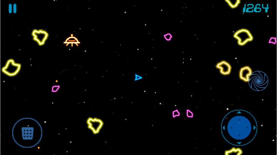 Glow Asteroids(ҹС)1.2׿؈D1