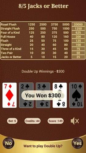 8/5 Jacks or Better Poker2.0.0.1׿؈D0