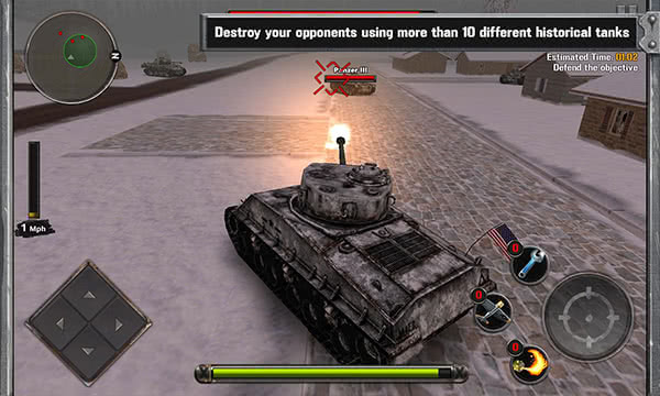 Tanks of Battle: World War 2((zhn)̹ˣ(zhn)2 Tanks of Battle:World War 2ٷ)1.7؈D1