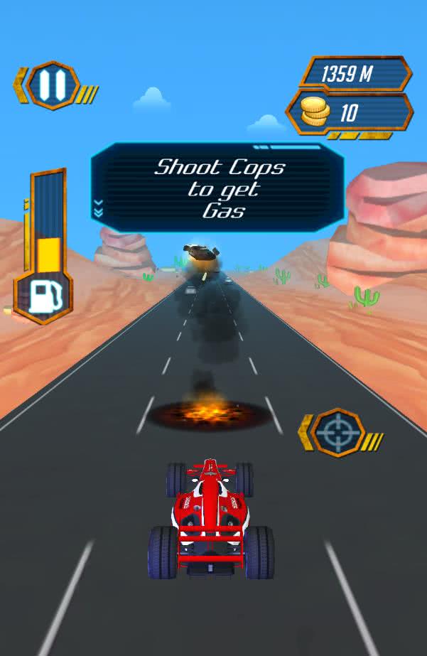 x׷Ӌ Moto Cop Dash1.0.2׿؈D1