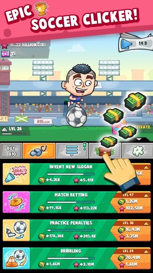 Soccer Simulator: Idle Tournament(ģMِSoccer Simulator)1.2.5؈D2