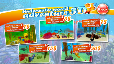 Underwater world: Adventure 3D(:3Dð)1.02׿ͼ1