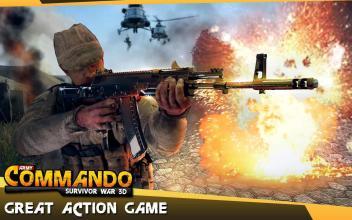 Army Commando Survivor War 3D܊ͻ(du)Ҵߑ(zhn)(zhng)3D1.3؈D0