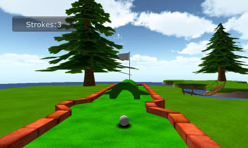 Cartoon Mini Golf 3D(ͨ߶3D)2.1׿ͼ2