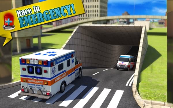 Ambulance Rescue Simulator 3D(o(h)܇(ch)ԮģM)1.5׿؈D2