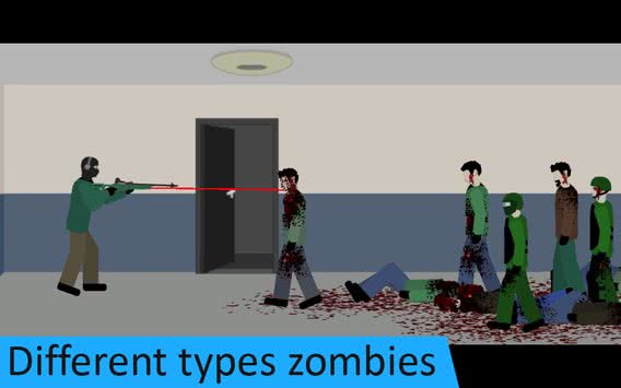 Flat Zombies Defense. Free(ʬԢ )1.2.1׿؈D1