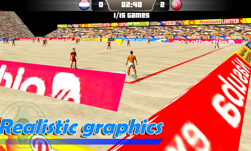 Beach Soccer 3D(ɳ򪄱 Beach Socce)1.0׿؈D2