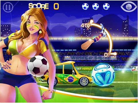 ܇籭 World Car Soccer1.0.0׿؈D1