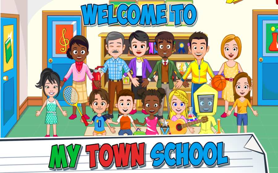 My Town : School(ҵС(zhn)У@)1.1ٷ؈D1