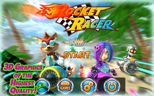 _ Rocket Racer1.0.2׿؈D0