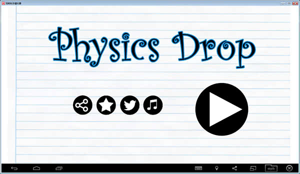 ½ Physics Drop