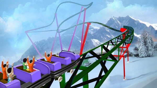 Roller Coaster Simulator 2017(^(gu)ɽ܇ģM2017)1.6؈D2