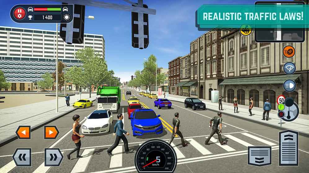 Car Driving School Simulator({УģM)1.6ٷ؈D1